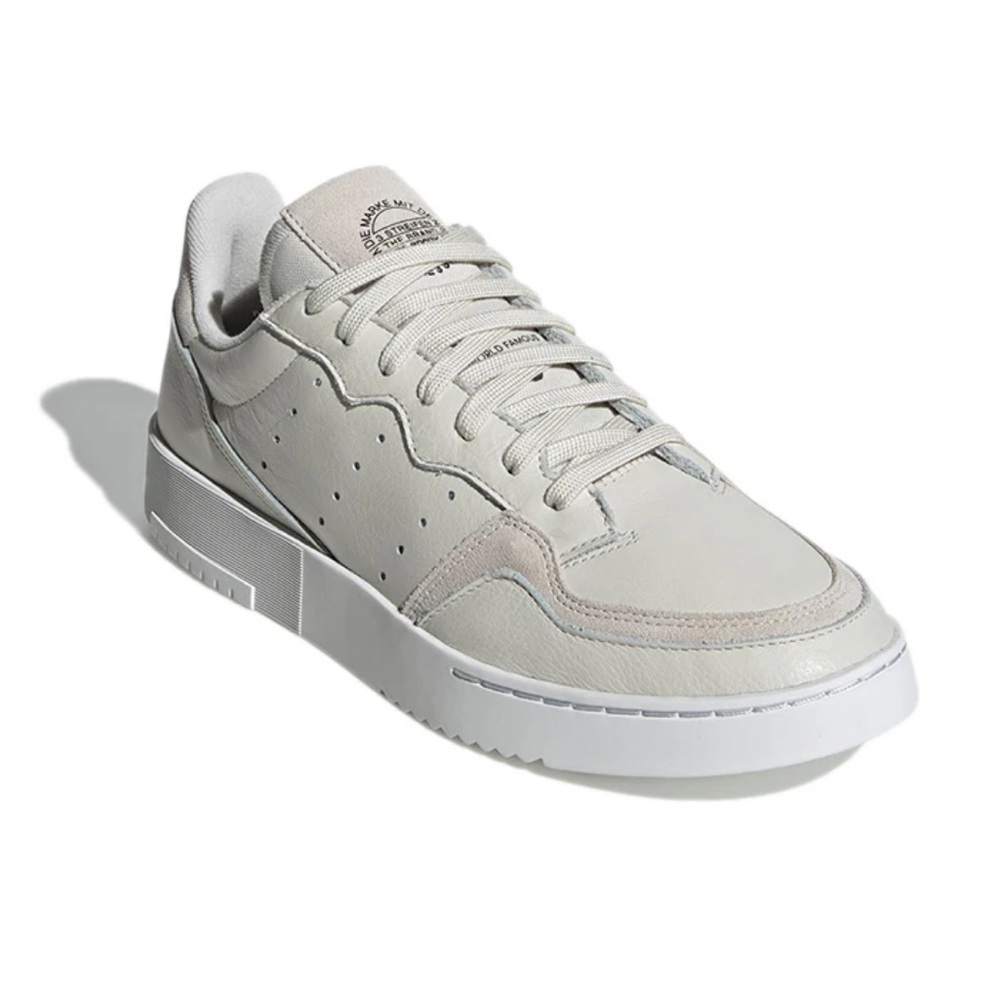 Women’s ADIDAS Supercourt ash silver leather sneakers- Size 7.5